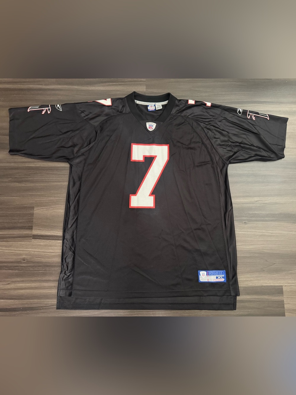 Reebok Atlanta Falcons Michael Vick #7 NFL On Field Game Home Jersey Men XL
